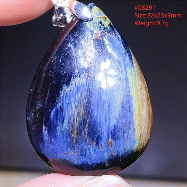 Blue Pietersite Pendant-ToShay.org