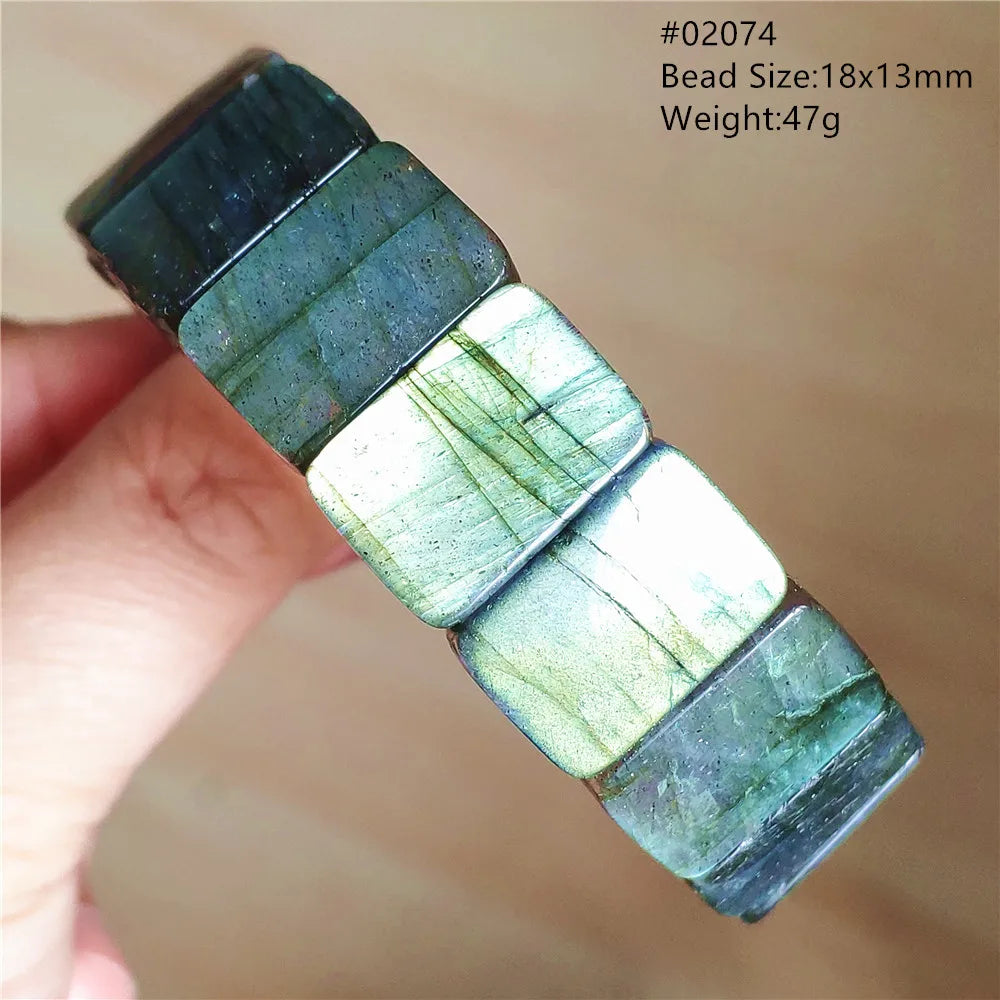 Blue Light Labradorite Bracelet-ToShay.org