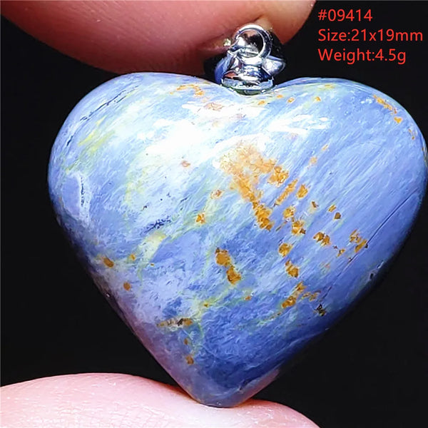Blue Pietersite Chatoyant Pendant-ToShay.org