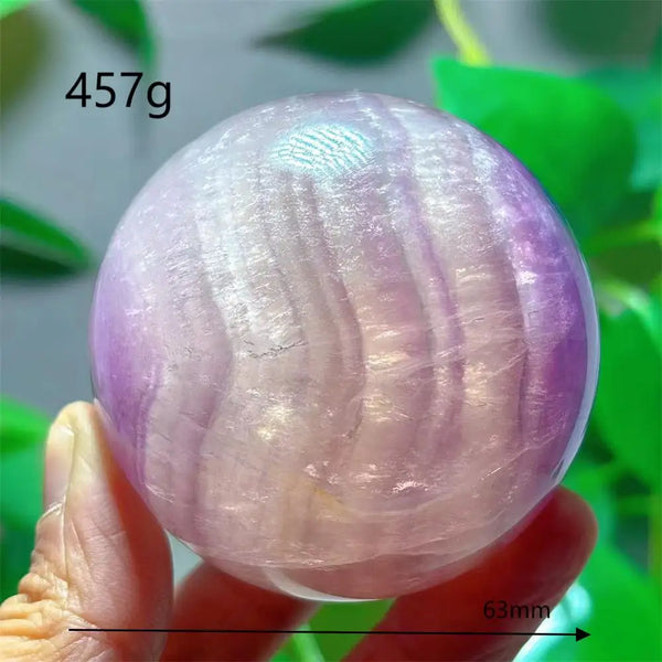 Purple Fluorite Quartz Ball-ToShay.org