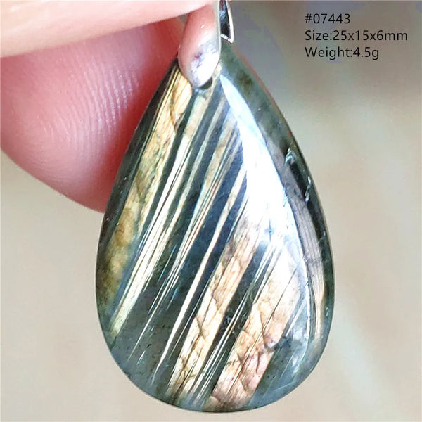 Blue Light Labradorite Pendant-ToShay.org