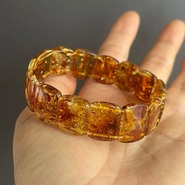Yellow Amber Bracelet-ToShay.org