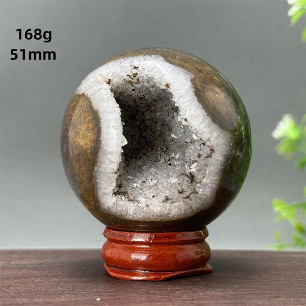 Ocean Jasper Geode Ball-ToShay.org