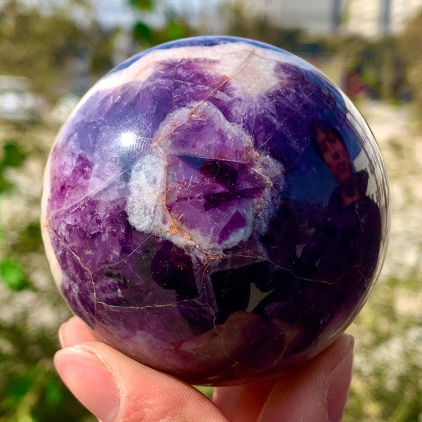 Purple Dream Amethyst Ball-ToShay.org