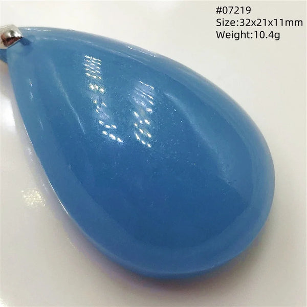 Blue Aquamarine Pendant-ToShay.org