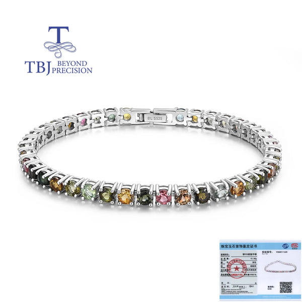 Mixed Tourmaline Bracelet-ToShay.org