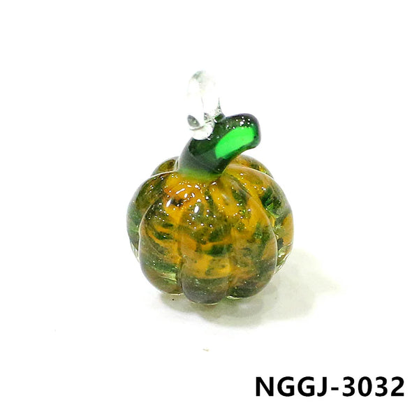 Glass Pumpkin Pendants-ToShay.org