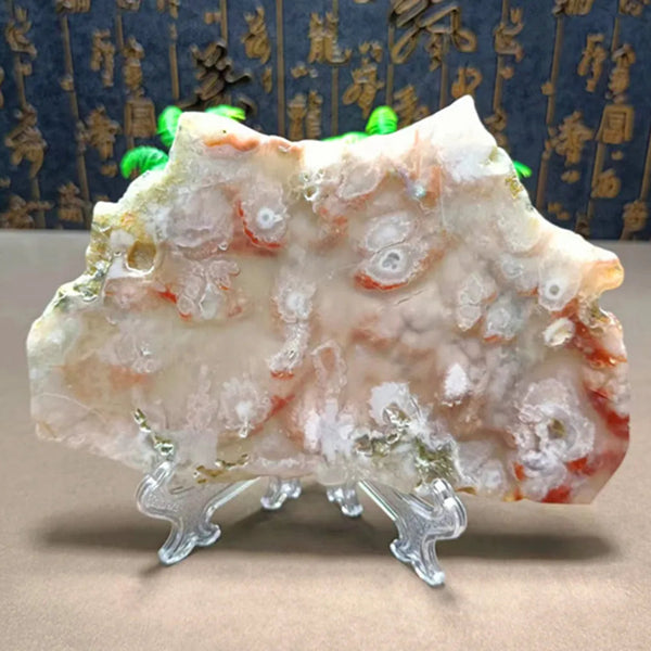 Pink Cherry Blossom Agate-ToShay.org