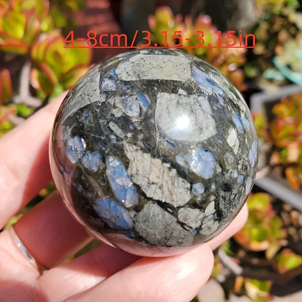 Blue Llanite Quartz Ball-ToShay.org