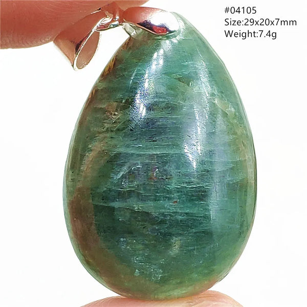 Green Kyanite Pendant-ToShay.org