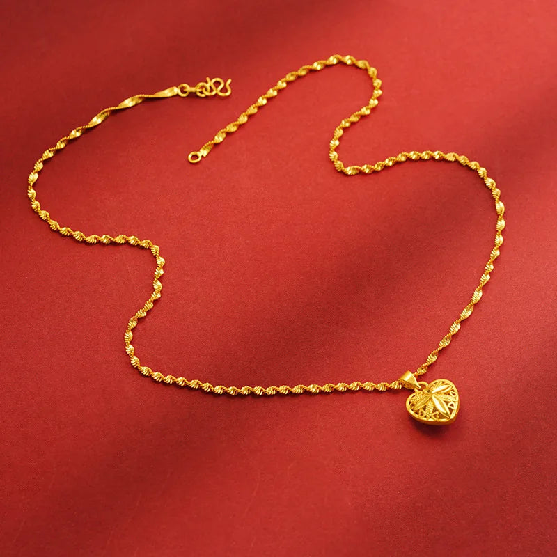 Gold Heart Pendant-ToShay.org
