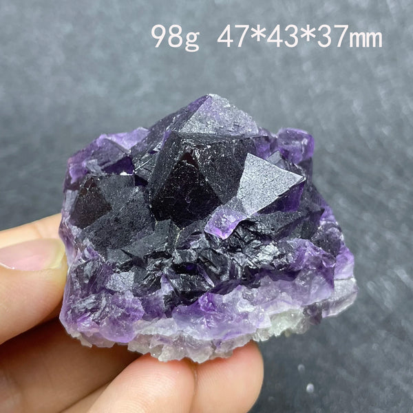 Purple Fluorite Crystal-ToShay.org