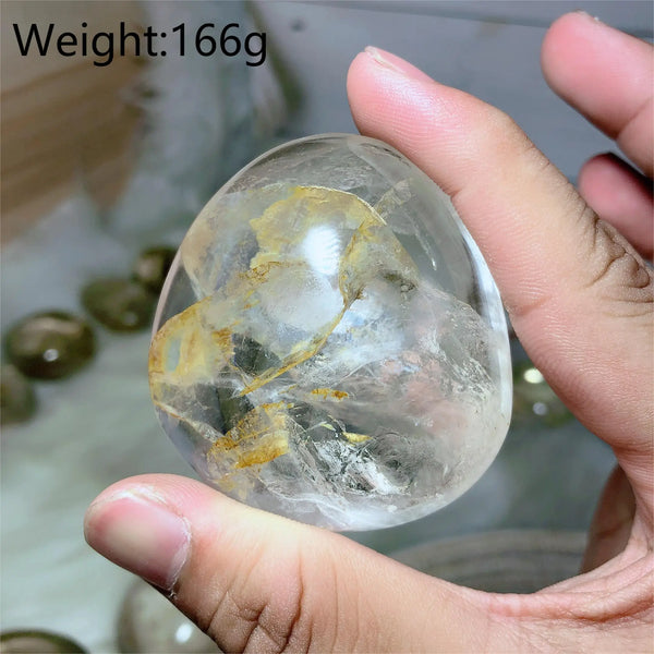 Smokey Quartz Palm Stones-ToShay.org