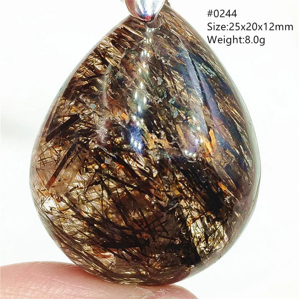 Black Gold Rutilated Quartz-ToShay.org