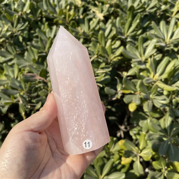 Pink Rose Quartz Point-ToShay.org