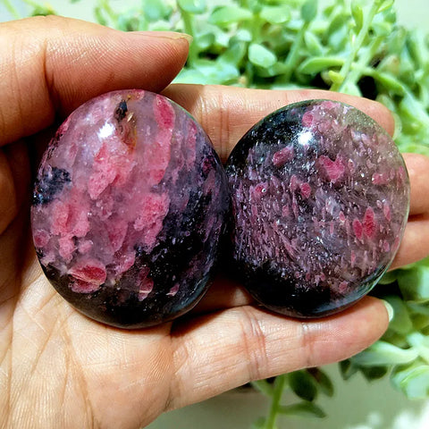 Pink Rose Snowflake Stones-ToShay.org
