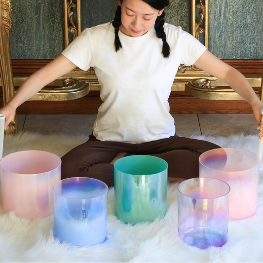 Mixed Crystal Singing Bowls-ToShay.org