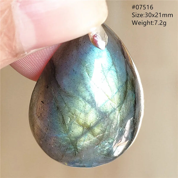 Blue Light Labradorite Pendant-ToShay.org