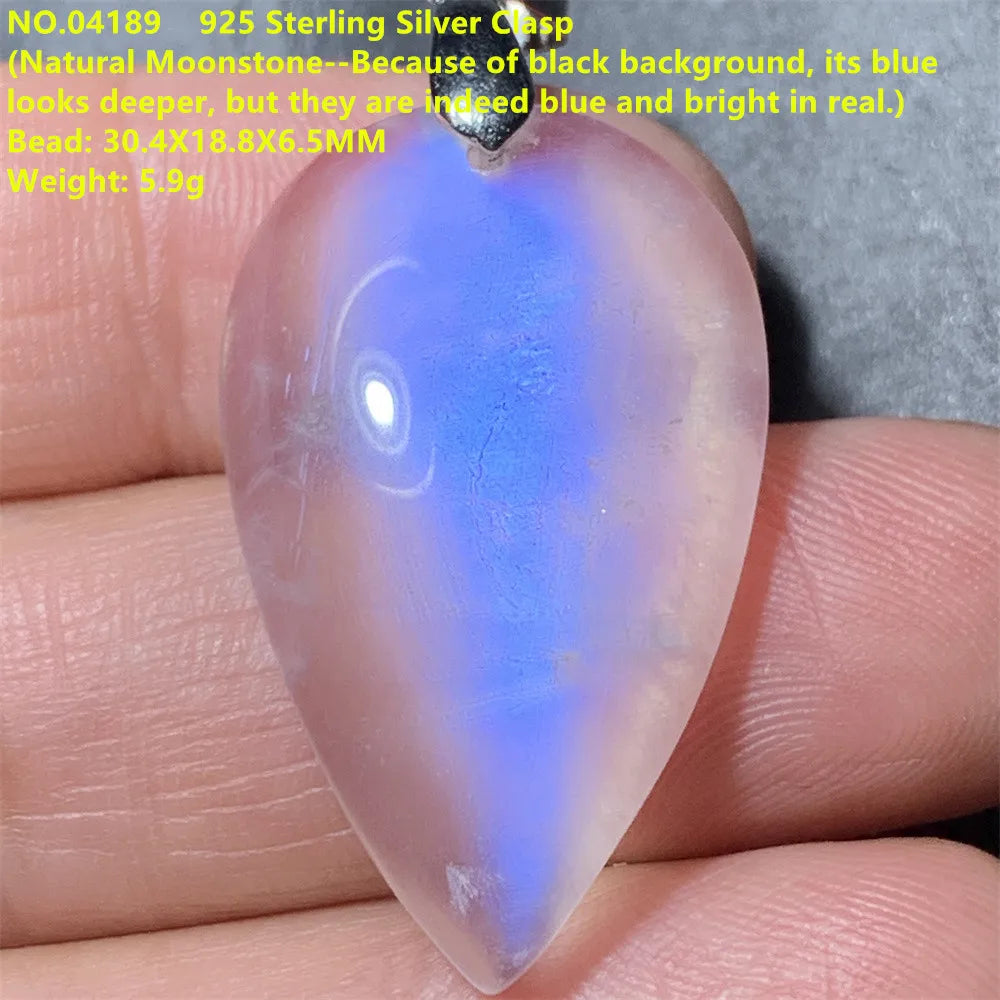Blue Light Moonstone Pendants-ToShay.org