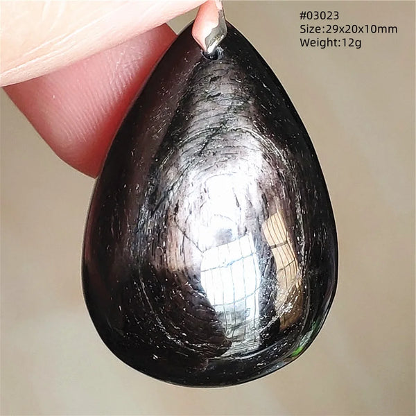 Black Hypersthene Pendant-ToShay.org