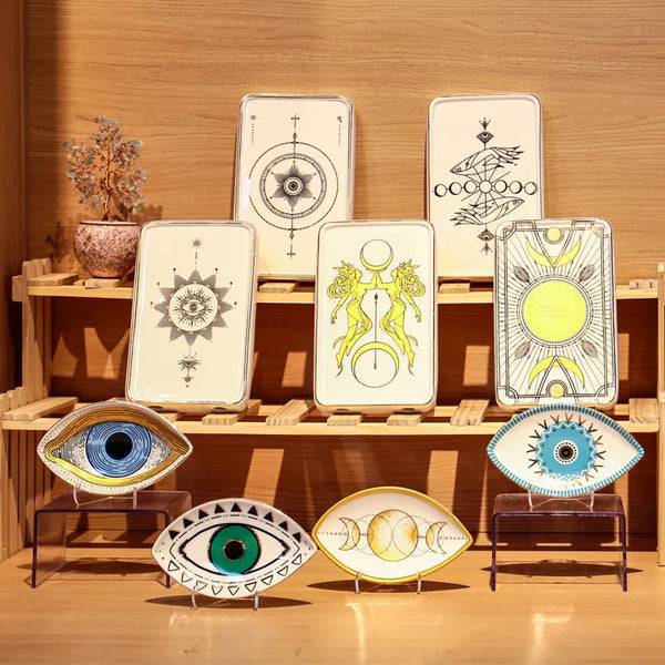Evil Eye Ceramic Plate-ToShay.org