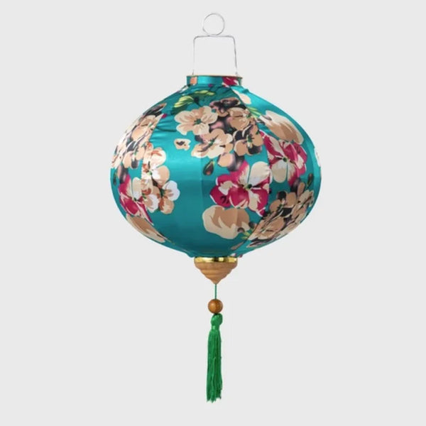 Flower Printed Lantern-ToShay.org