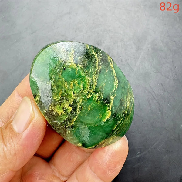 Green Verdite Palm Stone-ToShay.org