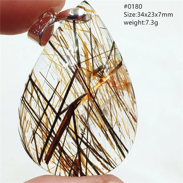 Black Gold Rutilated Quartz-ToShay.org