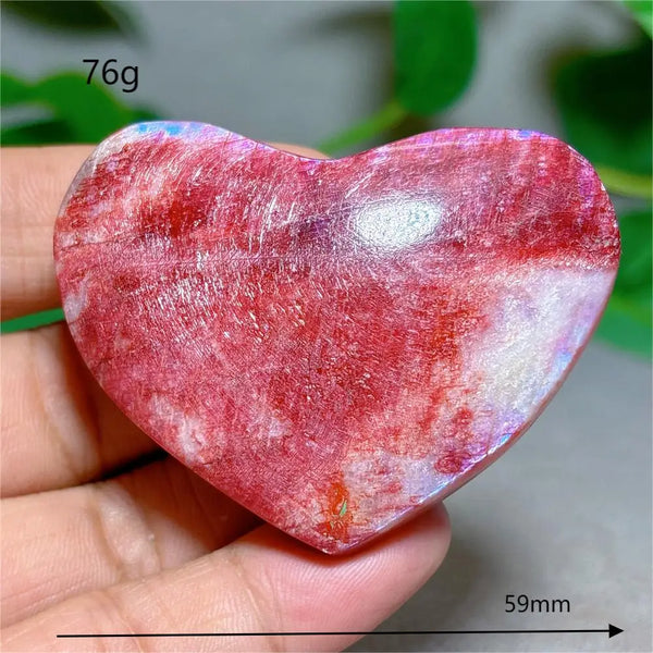 Red Moonstone Heart-ToShay.org