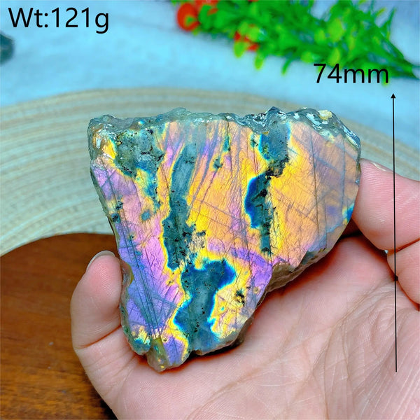 Purple Labradorite Slice-ToShay.org
