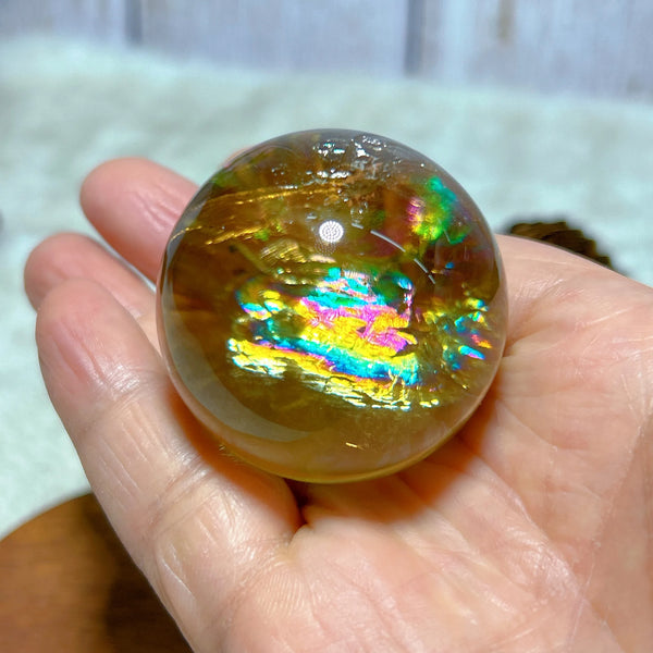 Yellow Citrine Ball-ToShay.org