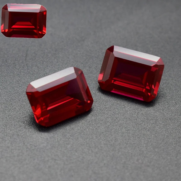 Red Crystal Cut Ruby-ToShay.org