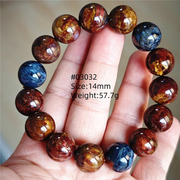 Blue Red Pietersite Bracelet-ToShay.org