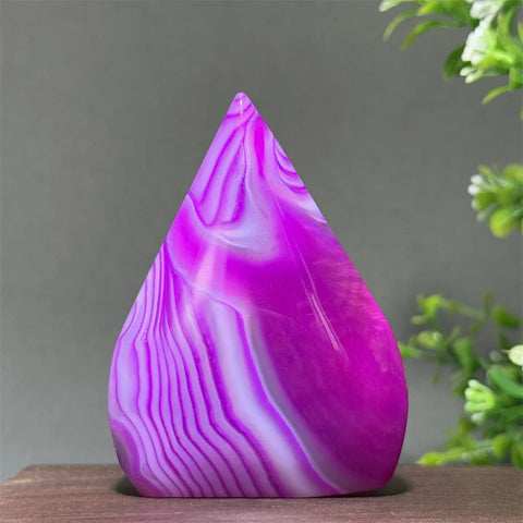 Purple Agate Torch-ToShay.org