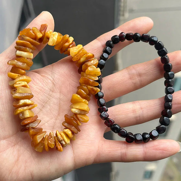 Yellow Amber Bracelet-ToShay.org