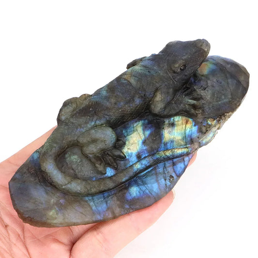 Blue Labradorite Gecko-ToShay.org
