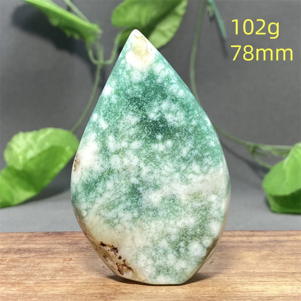 Green Cherry Blossom Agate-ToShay.org