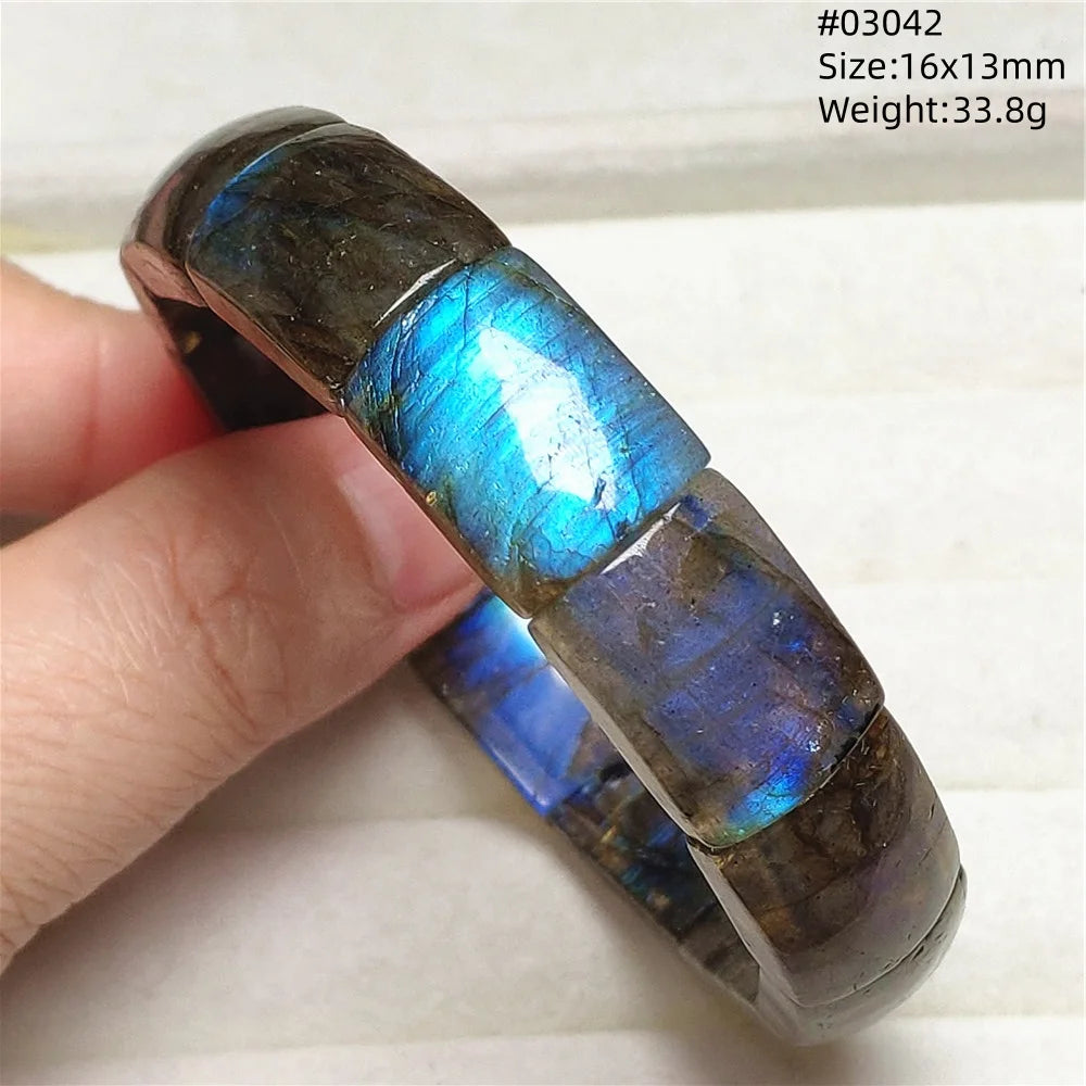 Blue Labradorite Bracelet-ToShay.org