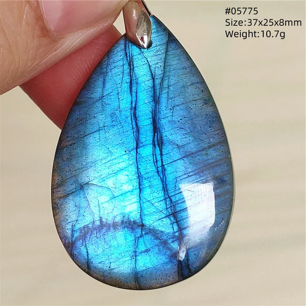 Blue Purple Labradorite Pendant-ToShay.org