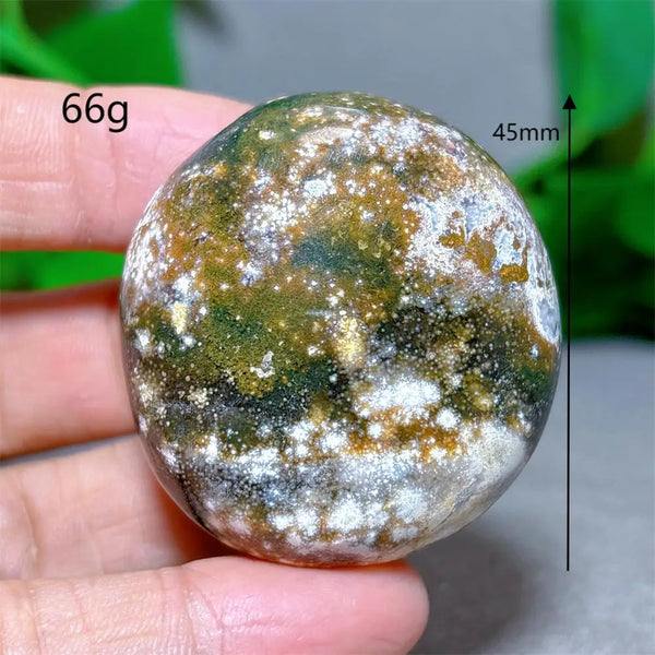 Ocean Jasper Palm Stone-ToShay.org