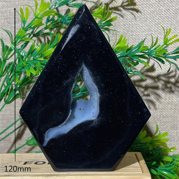 Black Agate Torch-ToShay.org