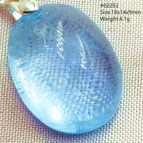 Blue Topaz Crystal Pendant-ToShay.org