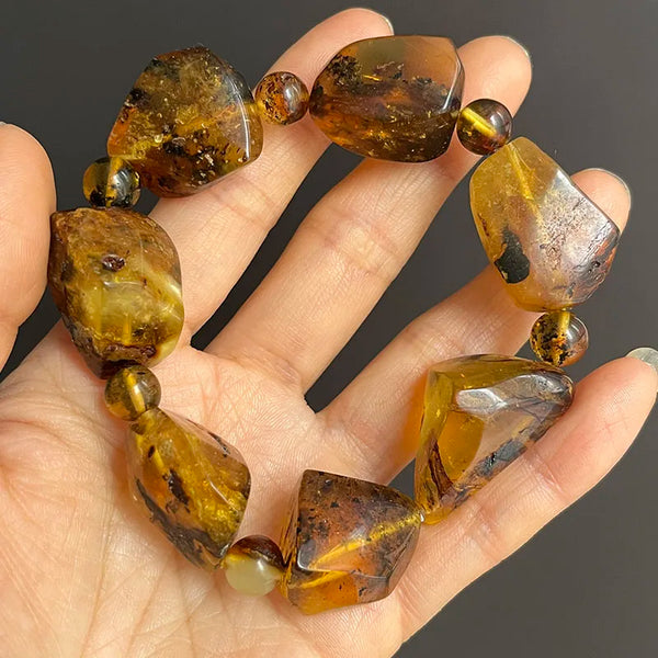Yellow Amber Bracelet-ToShay.org
