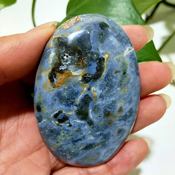 Ocean Jasper Palm Stone-ToShay.org