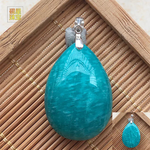 Green Amazonite Pendant-ToShay.org