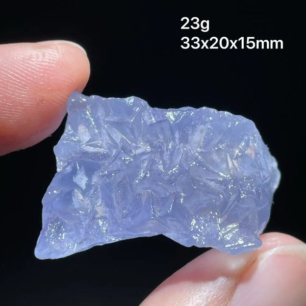 Blue Fluorite Crystal-ToShay.org