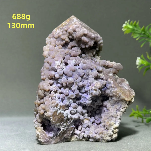 Purple Grape Agate Tower-ToShay.org
