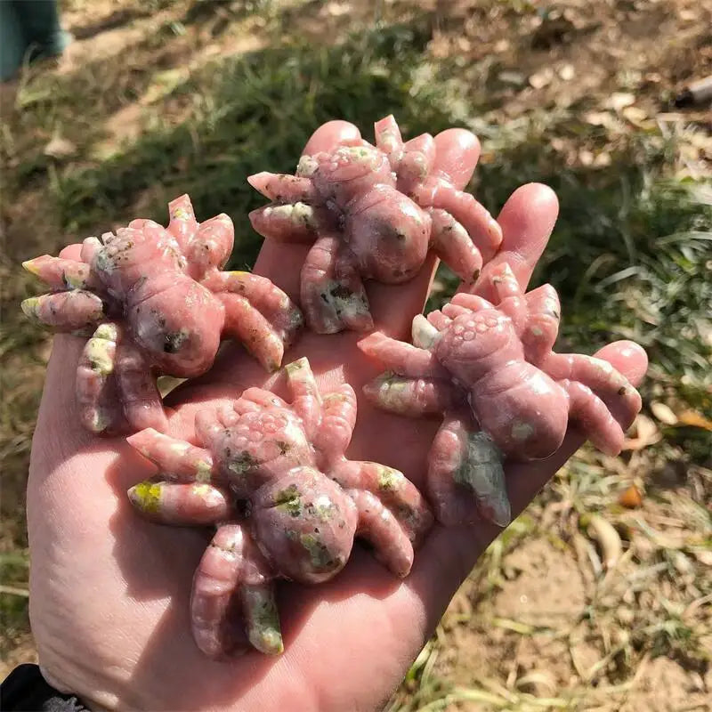 Pink Tourmaline Spider-ToShay.org