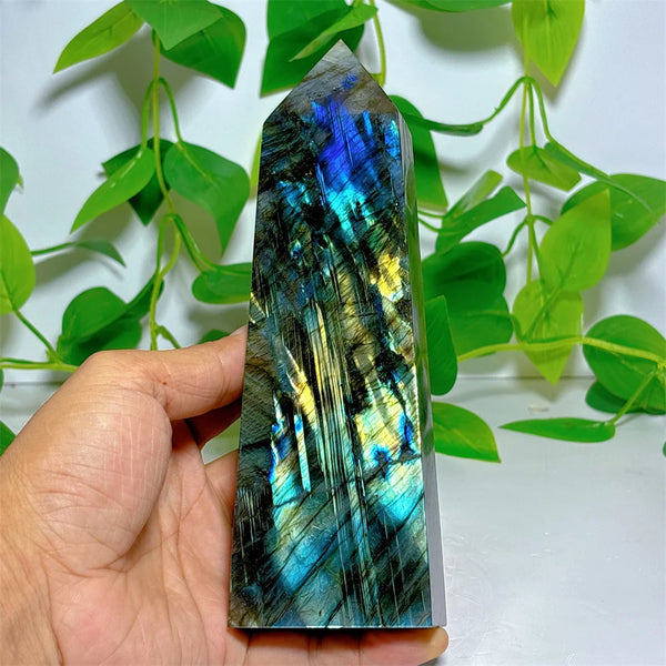 Blue Labradorite Tower-ToShay.org