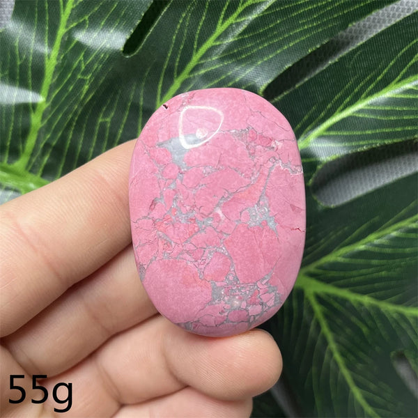 Pink Peach Jade Palm Stone-ToShay.org